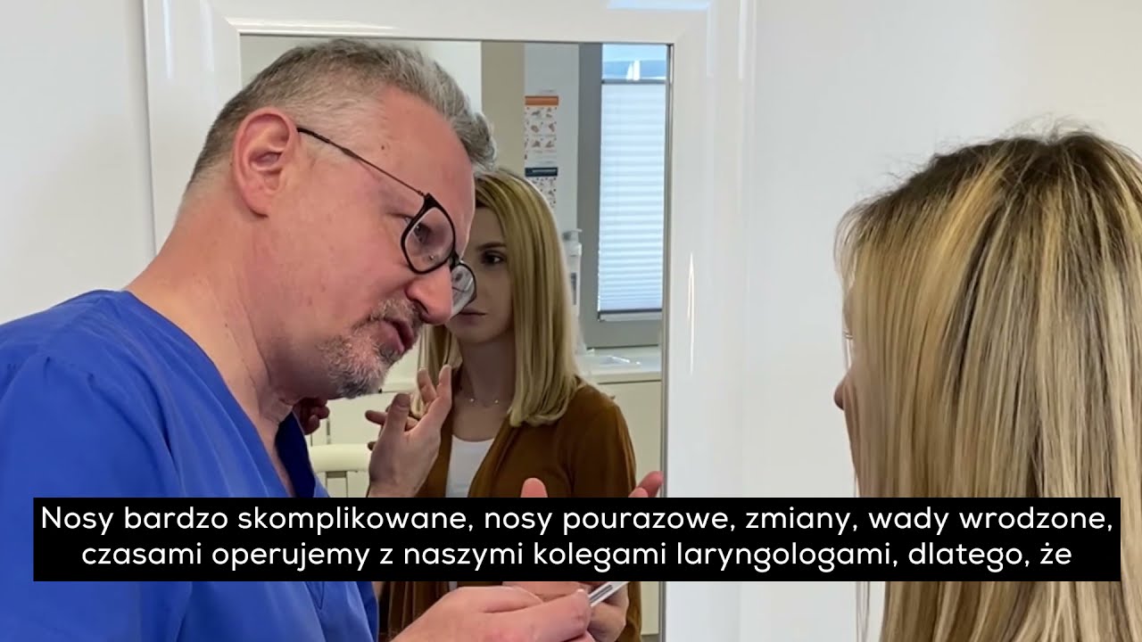 KOREKCJA NOSA dr Janusz Obrocki