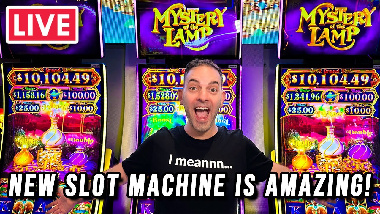 🧞OMG! I Won $20,000 on the NEW Mystery of the Lamp Slot Machine 🧞