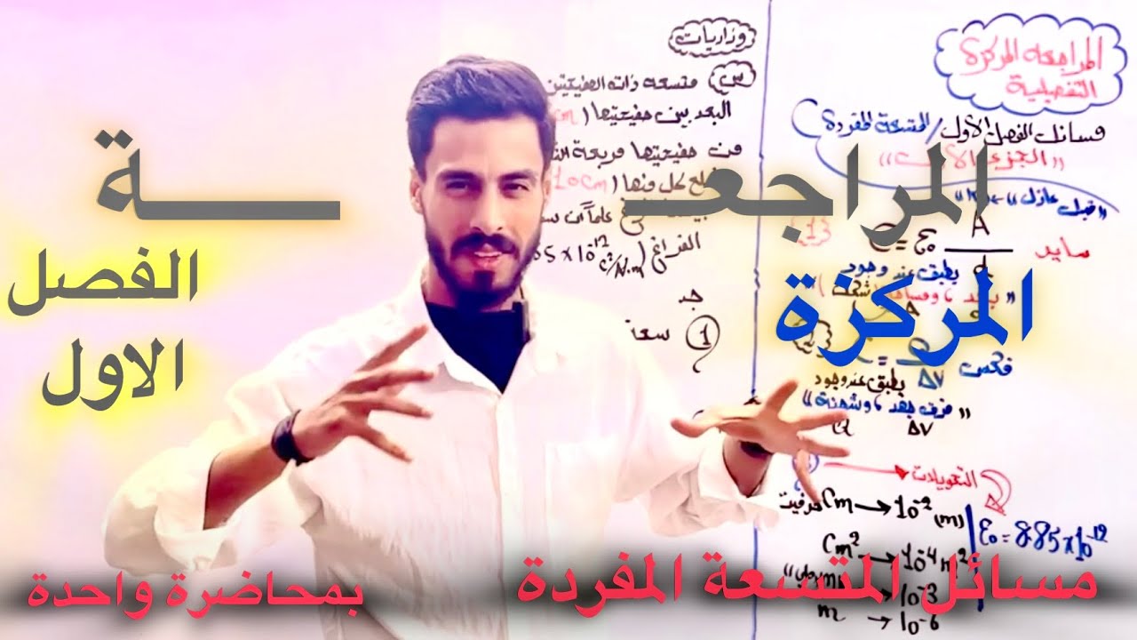 مسائل المتسعة المفردة (بمحاضرة واحدة) / الفصل الاول 2026