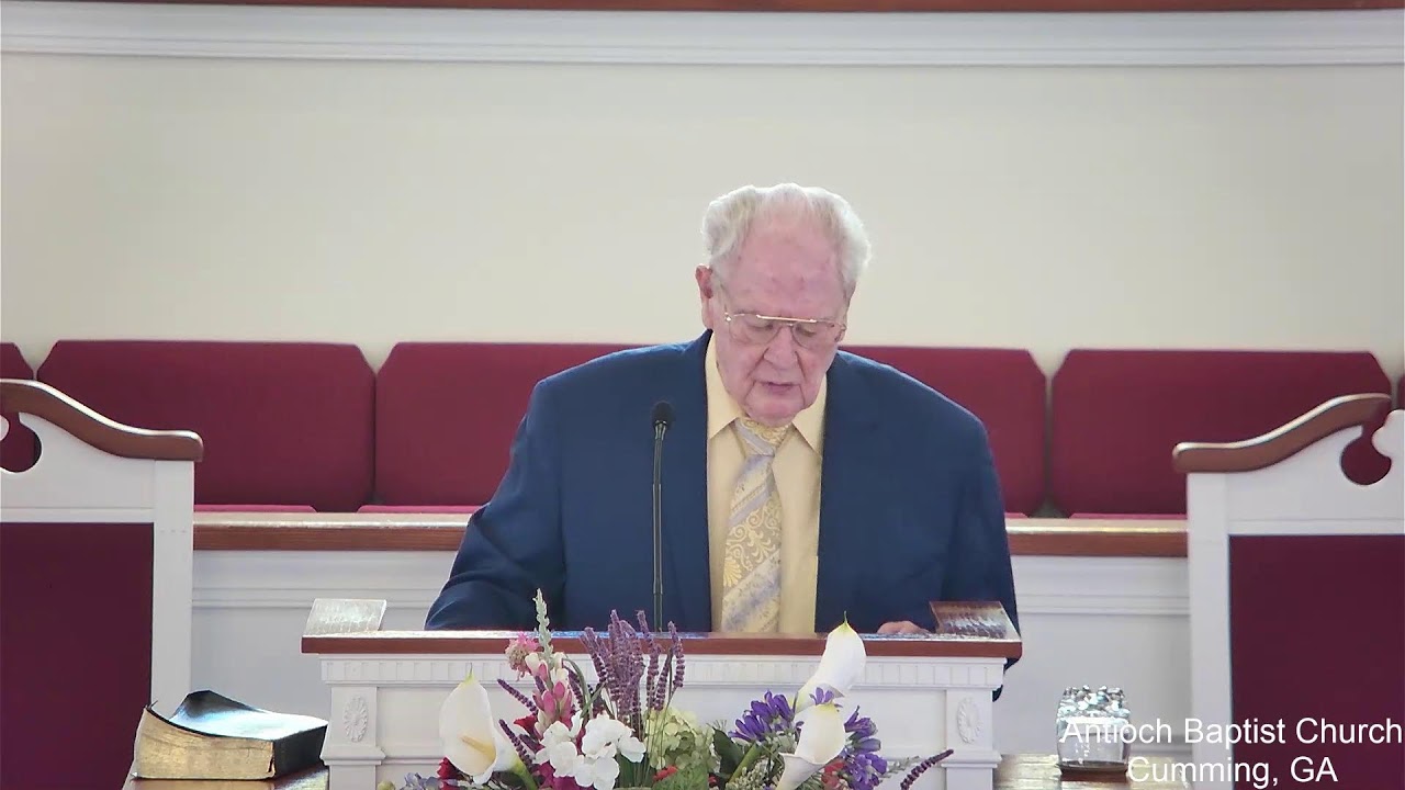 Antioch Baptist Church Cumming GA Sunday School for March 15, 2026