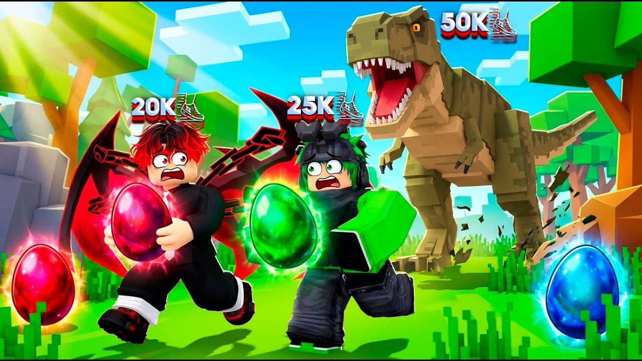 СТАНЬ БЫСТРЕЕ ЧТО БЫ ПОХИТИТЬ ЯЙЦО 🏃 | ROBLOX (+ Травка)
