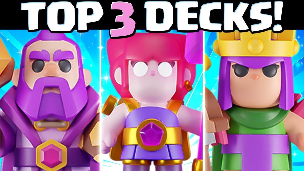 Top 3 Clash Mini Decks...