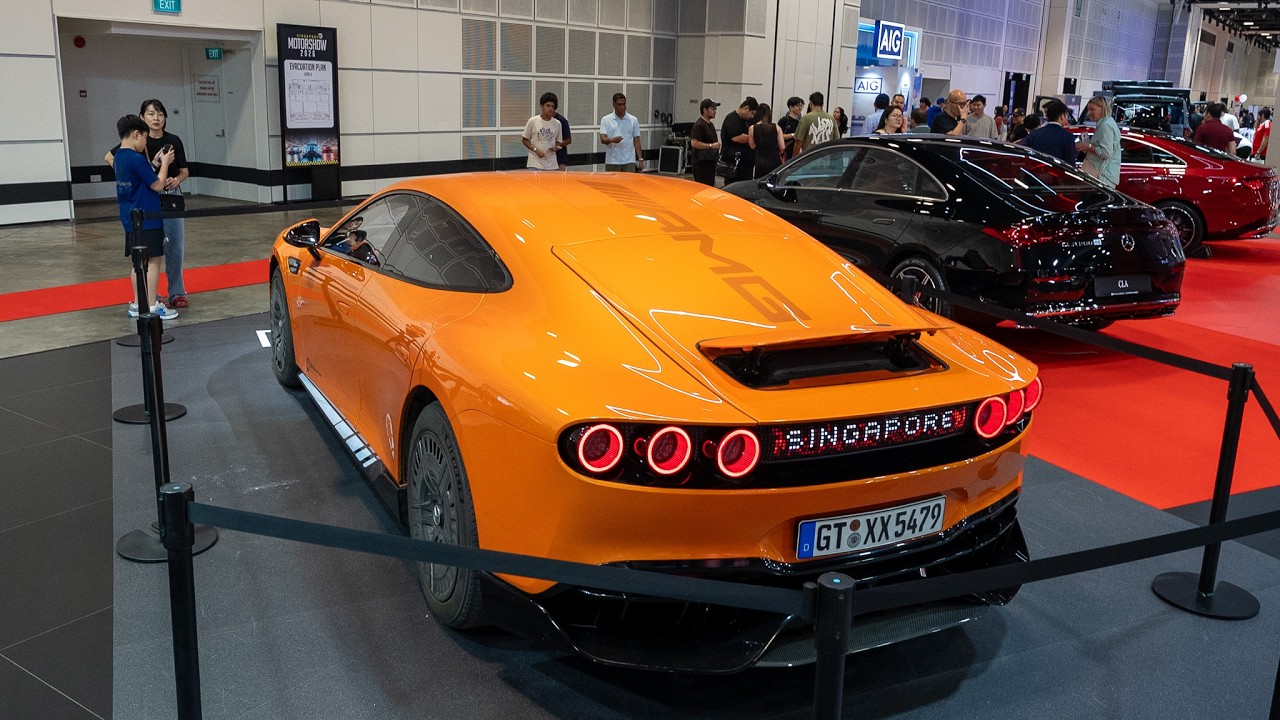 AMG GT XX, BMW Skytop - Сингапурский автосалон 2026