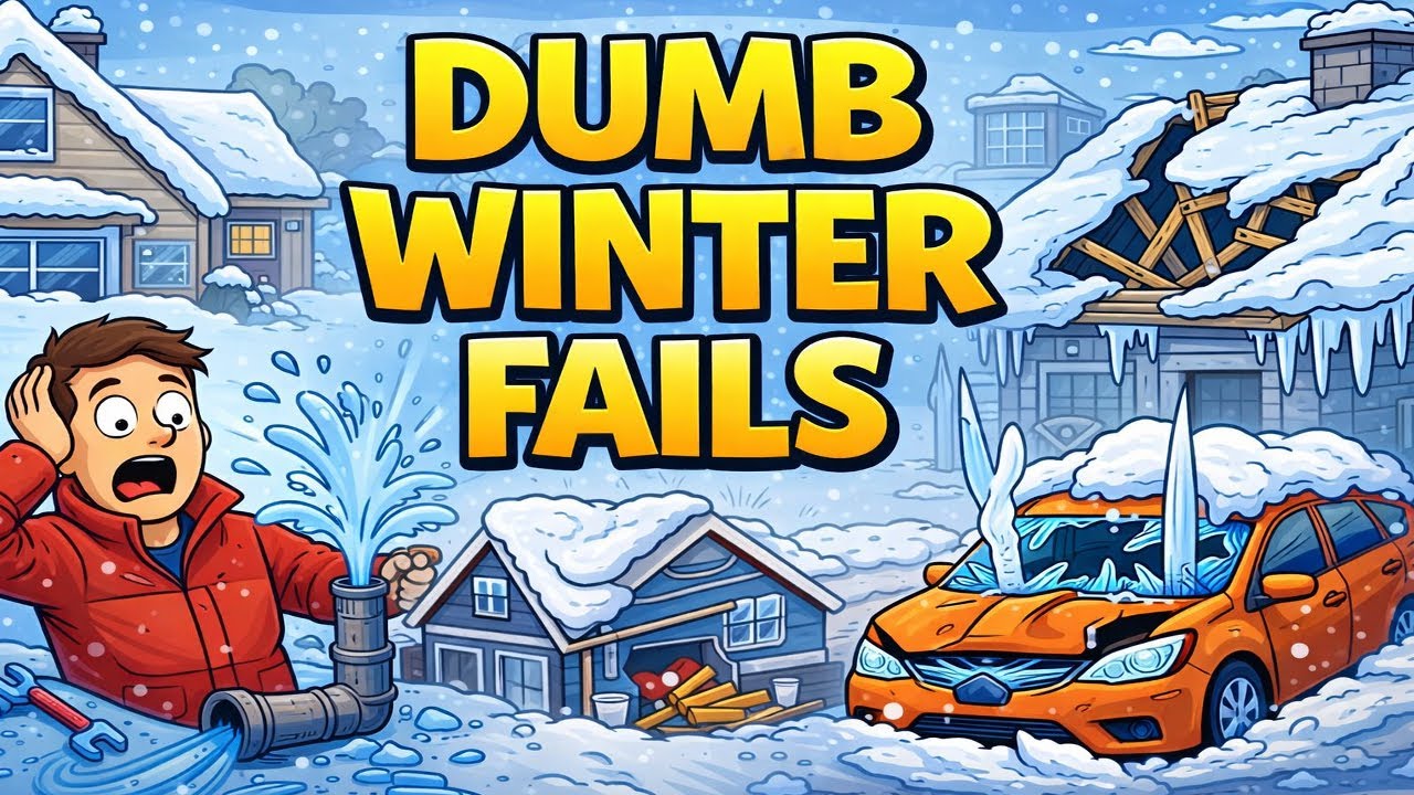 29 Dumbest Moments When Winter Forced People Into Expensive Repairs