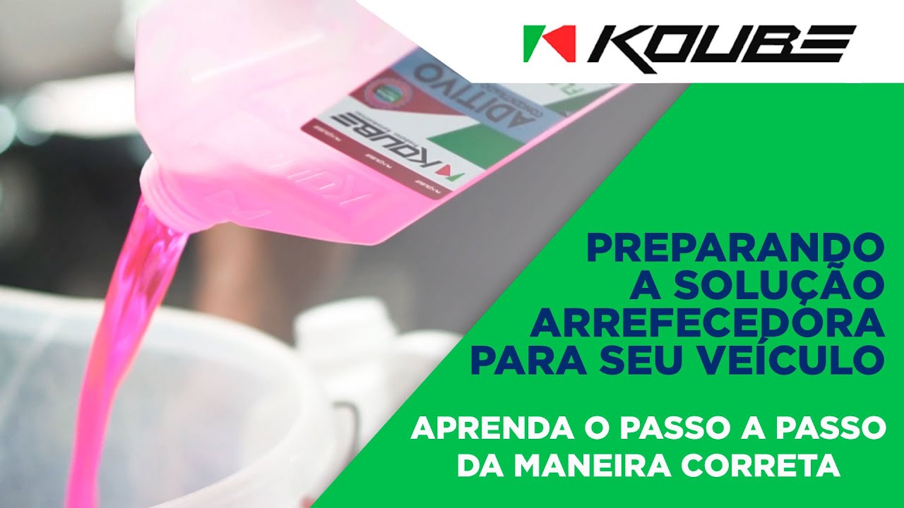COMO PREPARAR UMA SOLUÇÃO ARREFECEDORA PARA SEU CARRO! PASSO-A-PASSO
