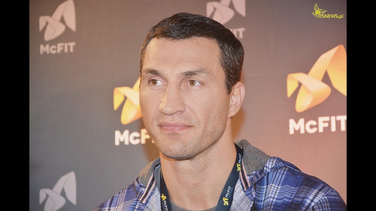 Władimir Kliczko otworzył Studio fitness McFIT. Warszawa 2014.