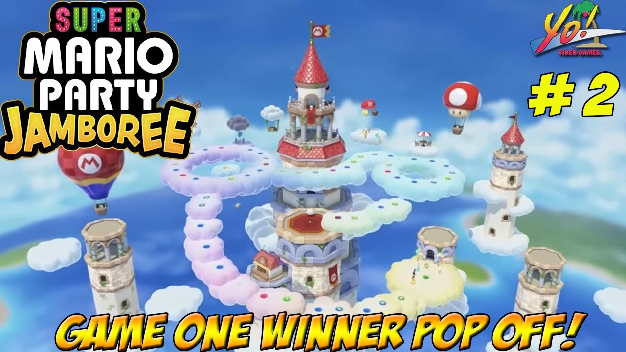 Super Mario Party Jamboree! Part 2! Game One Winner and Pop Off! - YoVideogames