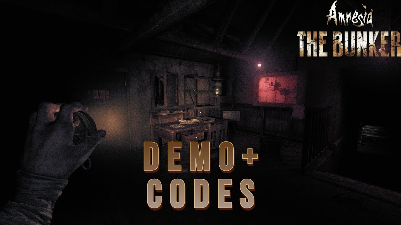 Amnesia the bunker full demo & codes