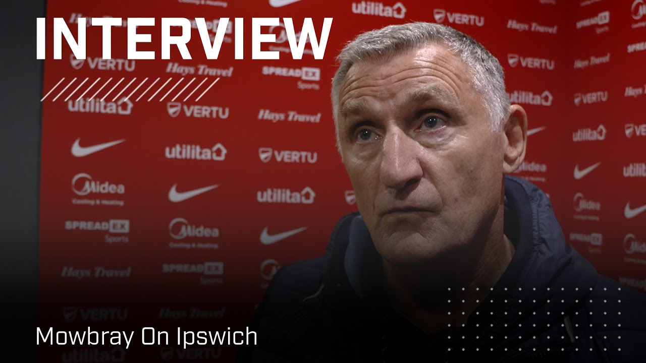 “They gave everything today” | Mowbray On Ipswich | Interview