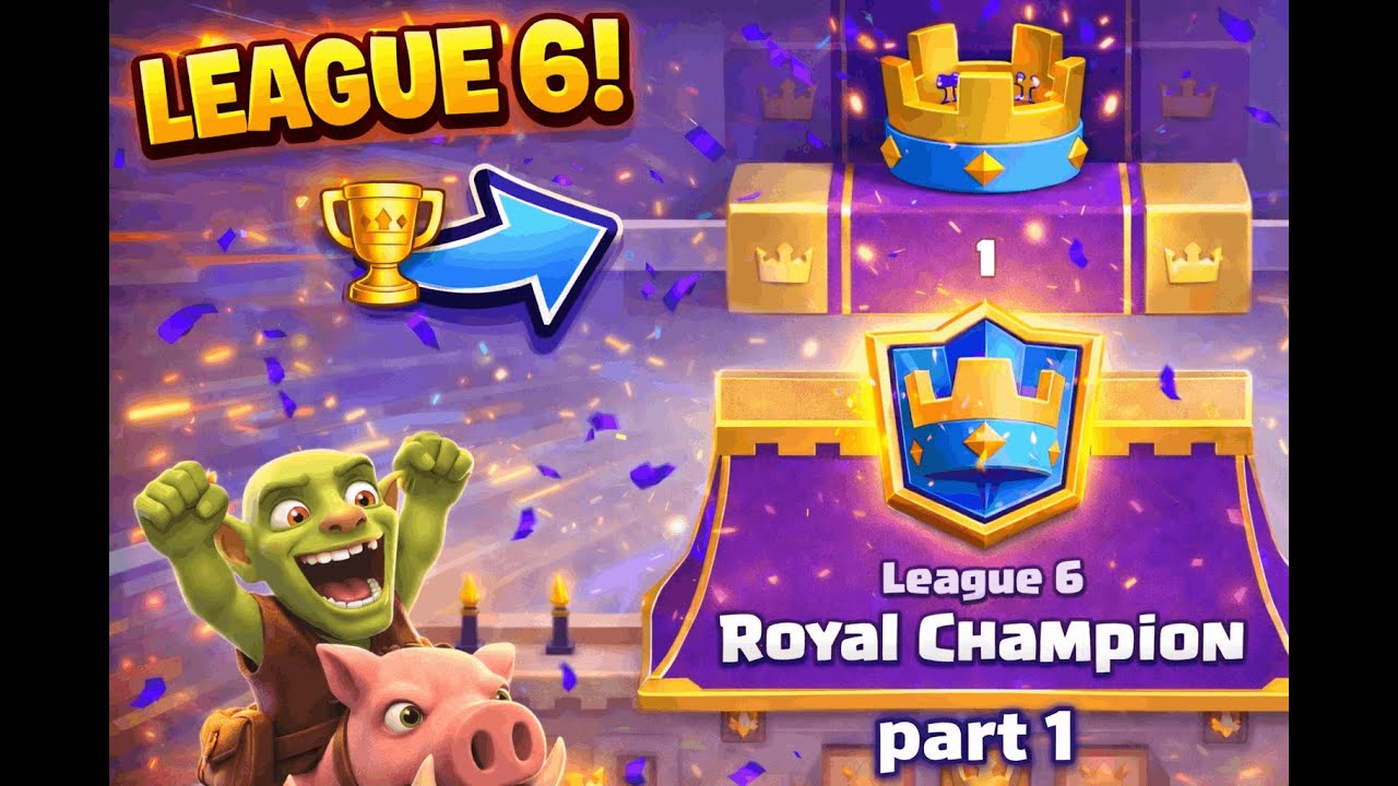 Grinding to League 6 on path of legends... PART 1