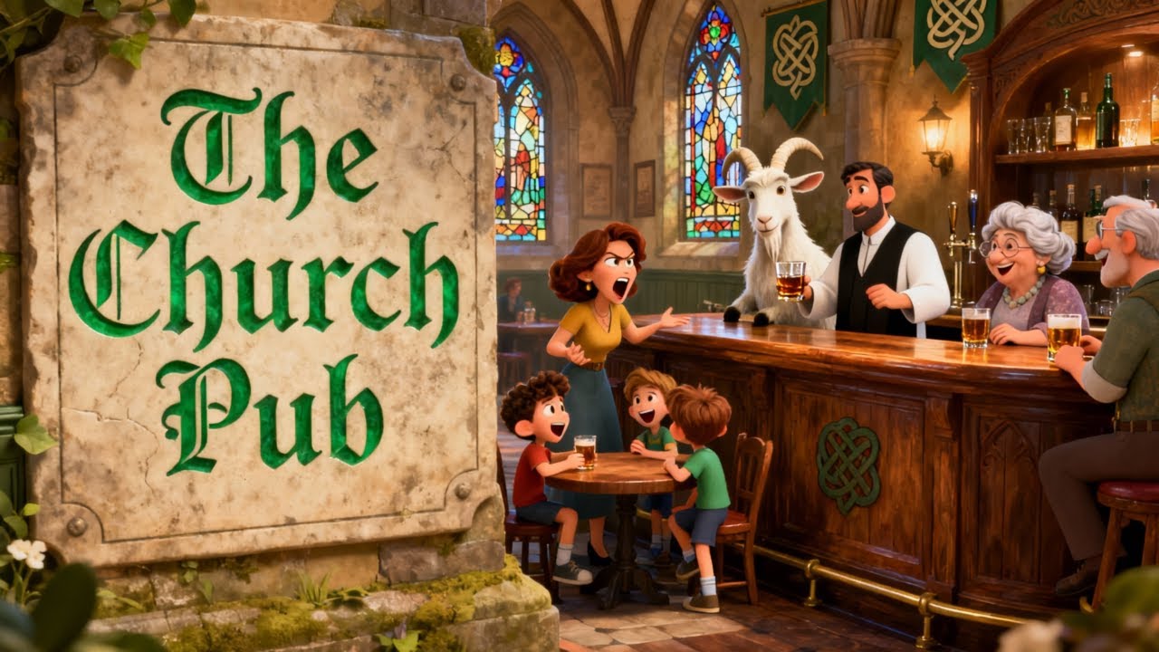 😂 Church Turns Into Pub! Priest Pours Guinness  Funny Irish Pub Song 2026 ☘️🍺