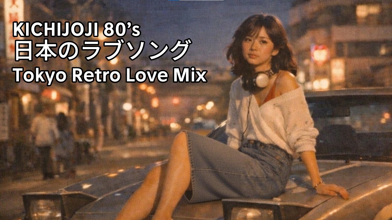 KICHIJOJI 80’s – Midnight City Pop Lofi – Tokyo Retro Love Mix 🌙🎧