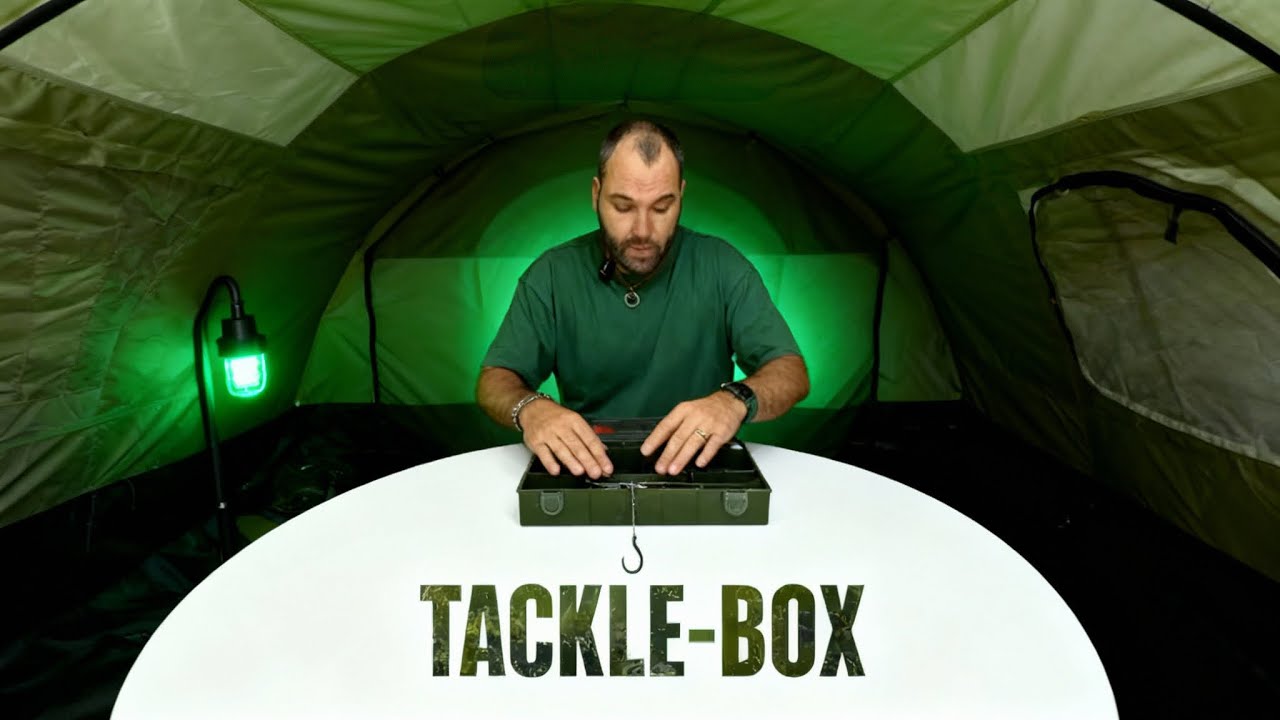 Обзор моего tackle - box FOX large . Рыбалка\ Испания 