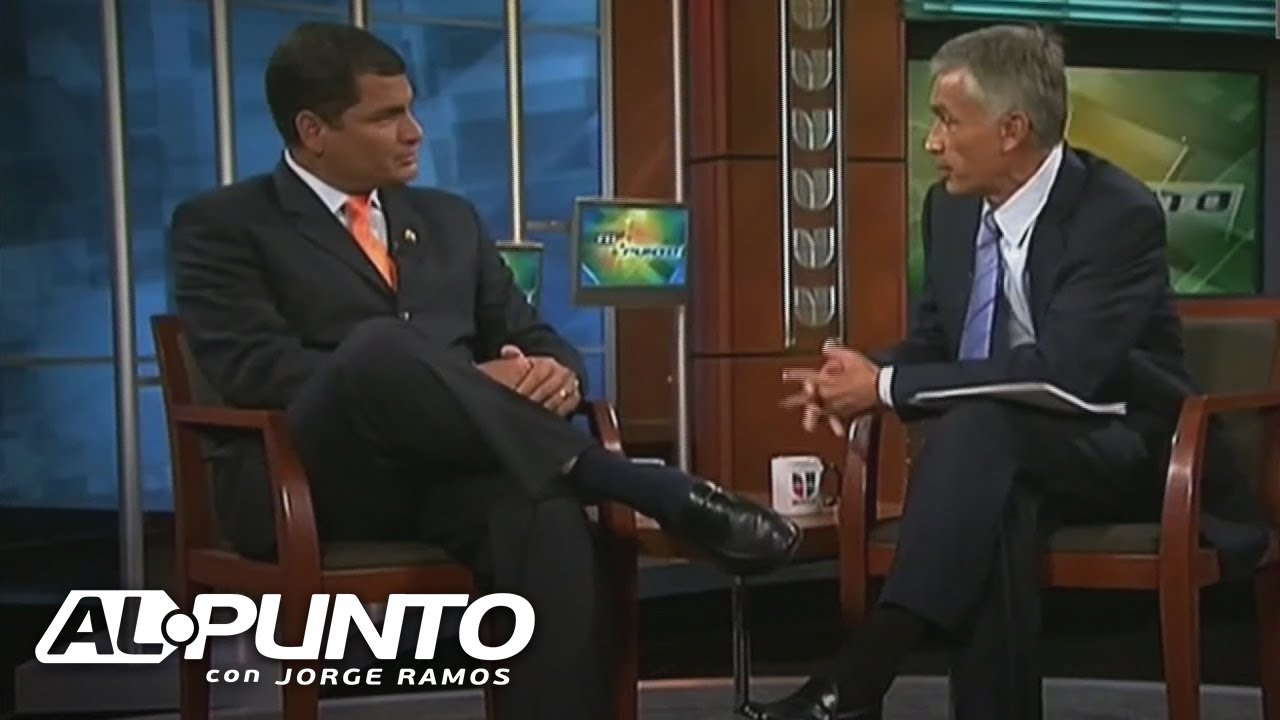 Los primeros presidentes que hablaron con Jorge Ramos en Al Punto