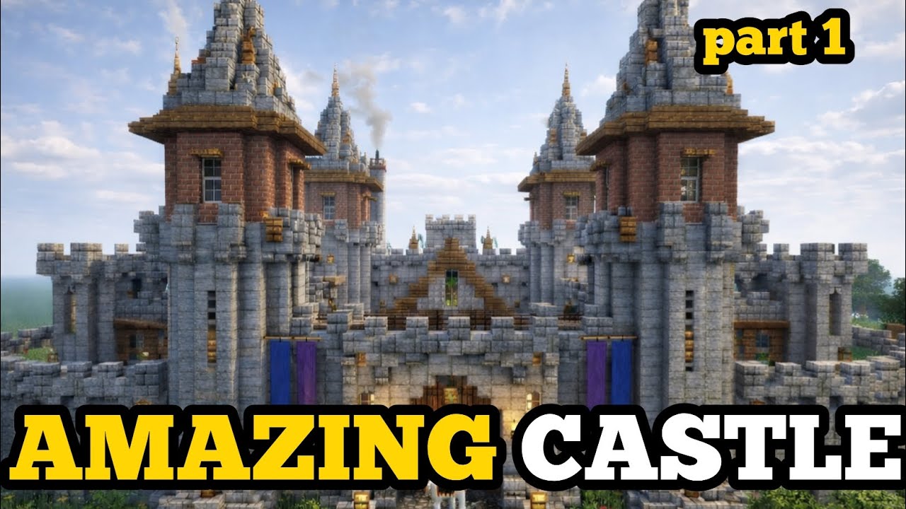 AMAZING CASTLE 🏰 MINECRAFT 😍
