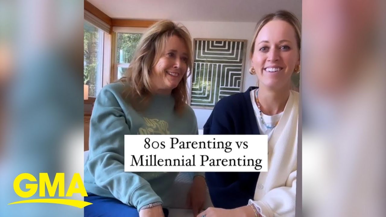 Hilarious video compares millennial and &rsquo;80s parenting
