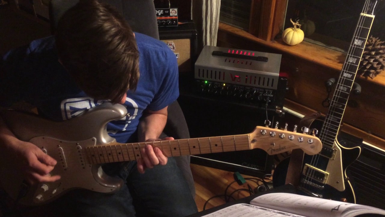 Testing Out the Carvin Audio V3M Amp and VX212 Birch Guitar Cab