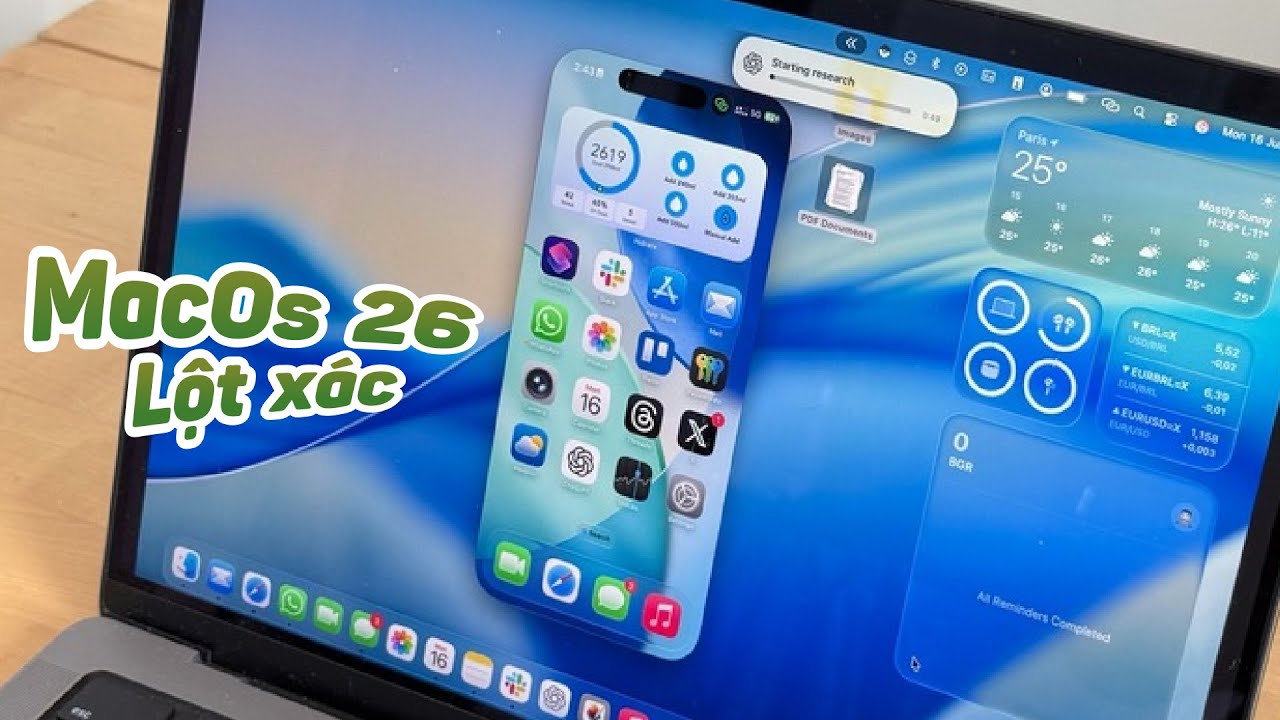 Tổng hợp tất cả những sự thay đổi trên MacOS 26 #macossequoia #macbook
