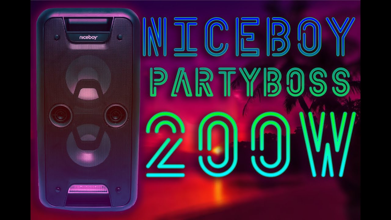 NICEBOY PARTY BOSS 200W | REVIEW [2022] 4K60FPS