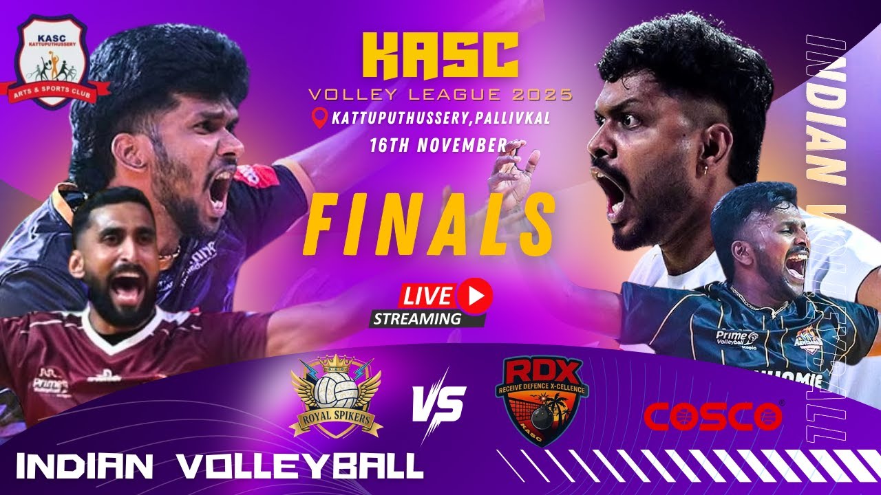 The Grand Finale 🔥| 90’s Mafia 🆚 Royal Spikers 🏆⚡️| KASC Volley League