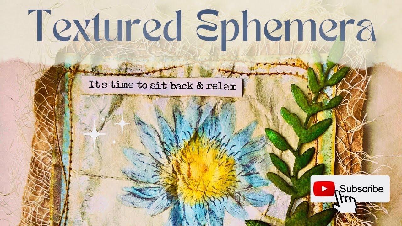 #howtobotanical Collaboration Botanical Dreams Textured Ephemera