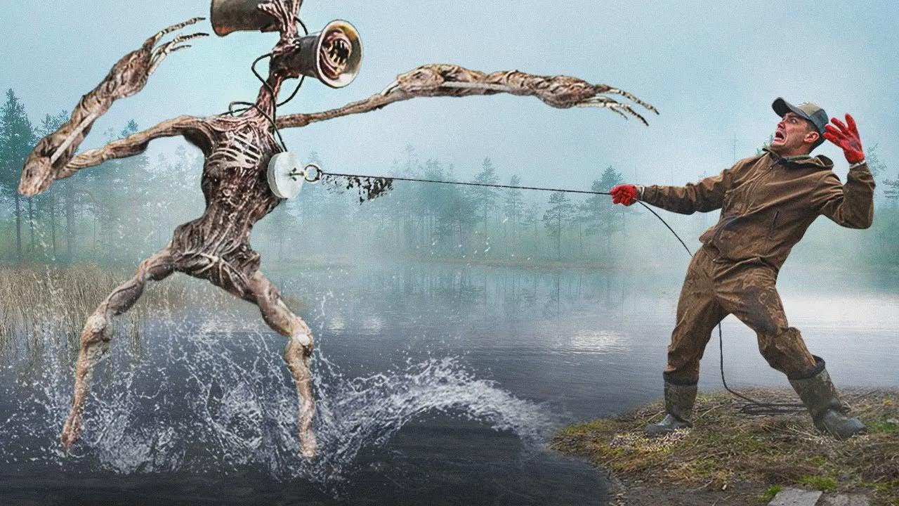 Ich fand einen Siren Head beim Magnetangeln!