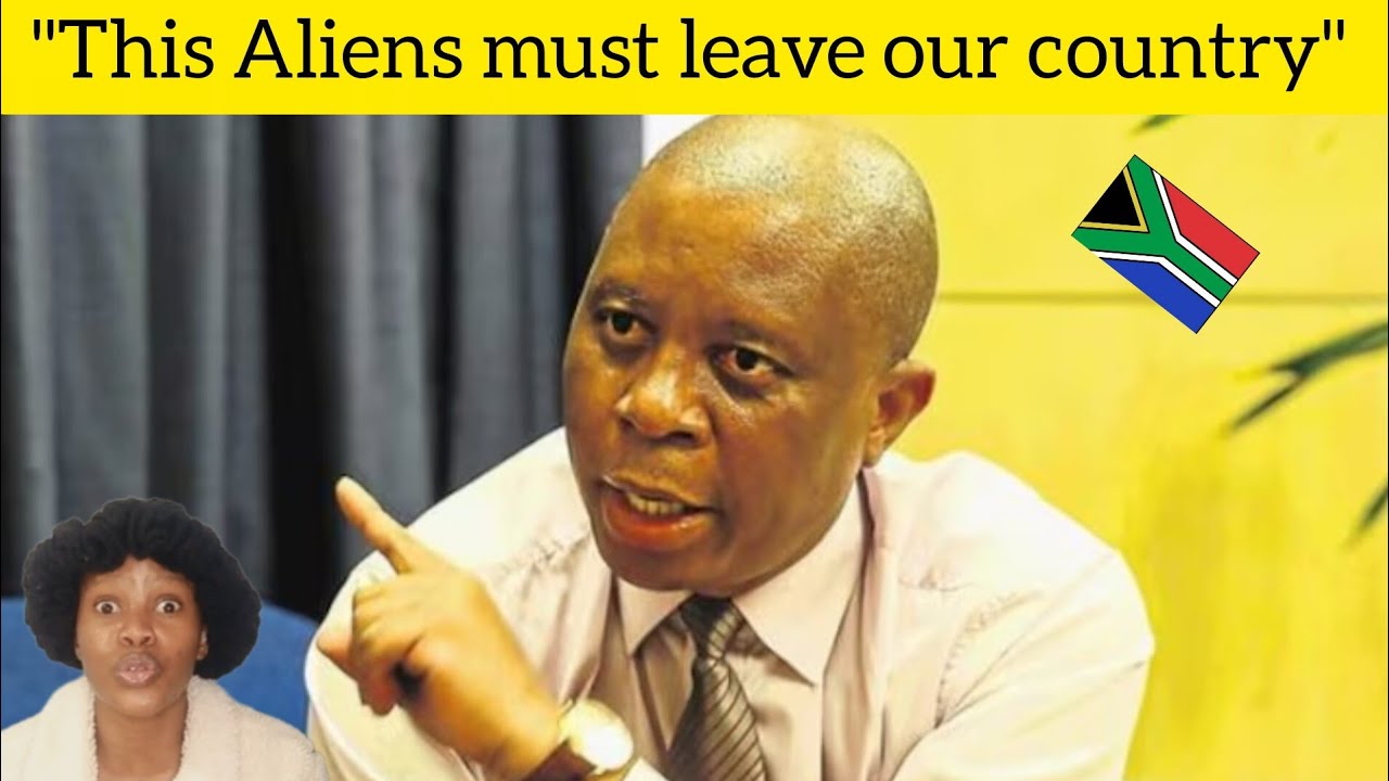 Gatvol Herman Mashaba is sending a strong message to Illegal foreigners 😳😳😳😱