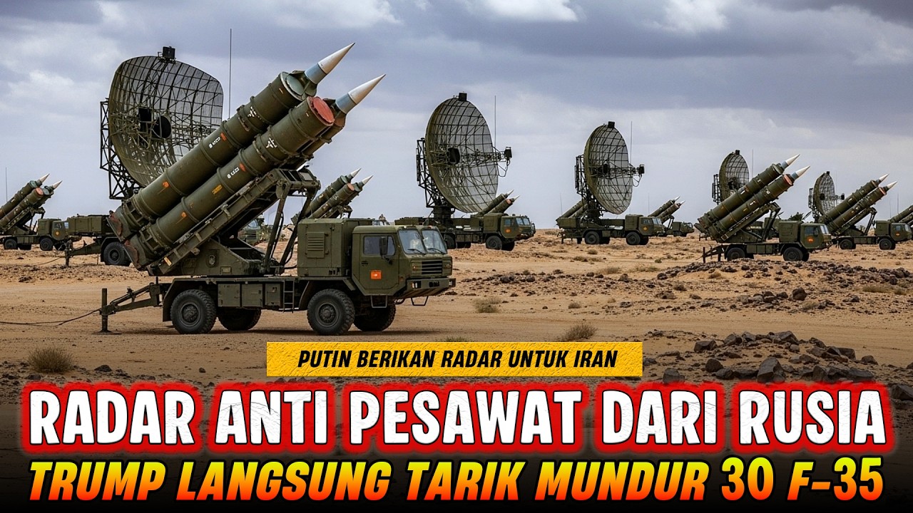 RUSIA BERIKAN RADAR ANTI PESAWAT B2 KE IRAN‼️AS TARIK MUNDUR PASUKAN DARI TIMUR TENGAH
