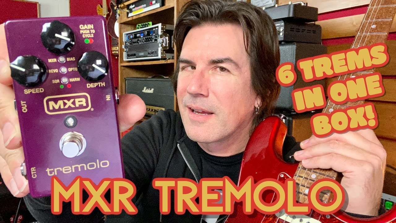 6 тремоло-тонов в одной коробке! MXR M305 Tremolo