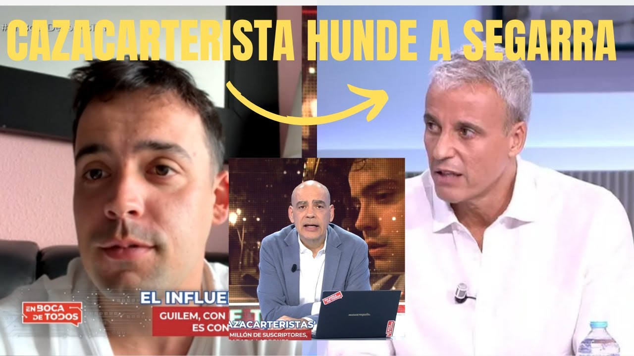 CAZACARTERISTAS (BCN a PIE de CALLE) HUNDE a CARLOS SEGARRA en DIRECTO: '' Deja de DECIR PARIDAS ''