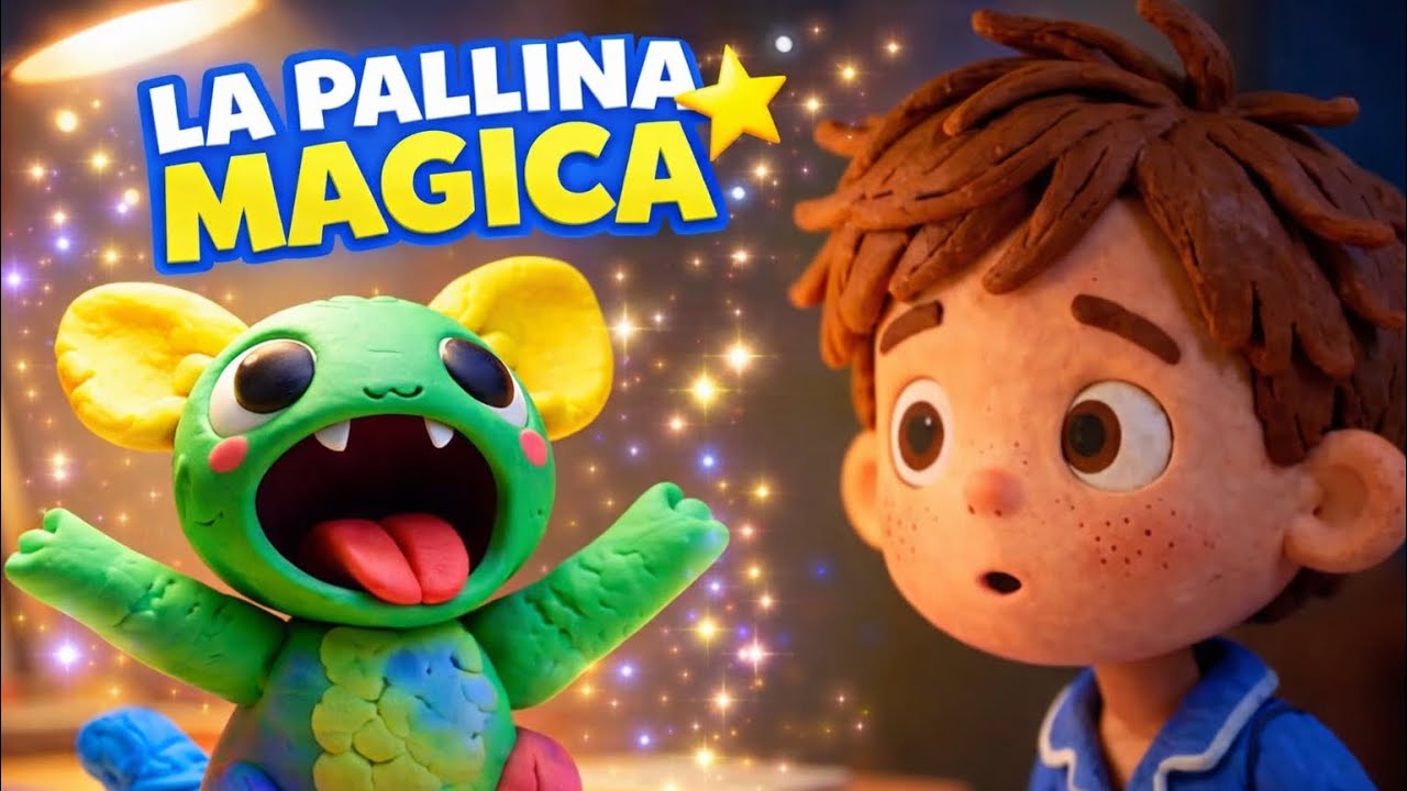 La Pallina Magica 🌙 Storia della Buonanotte per Bambini | Leo e Plasti