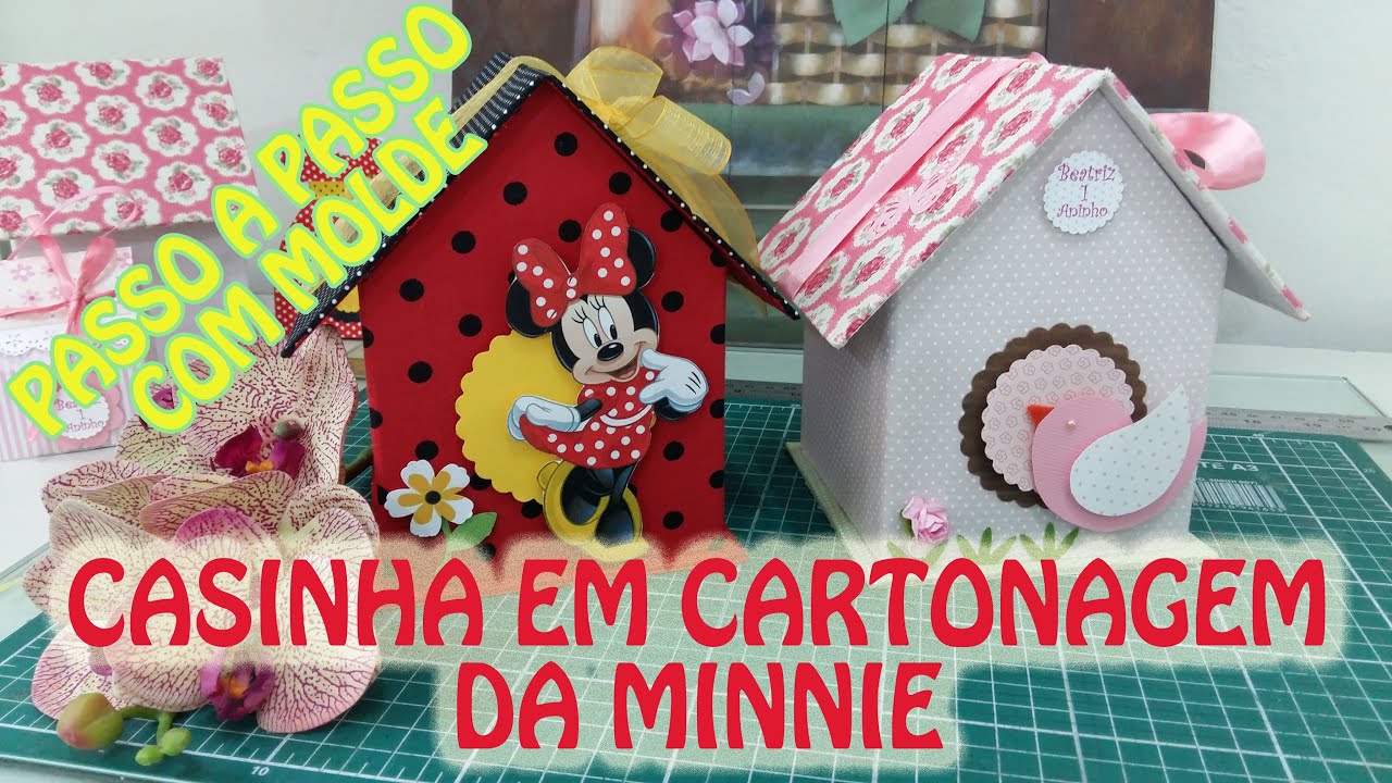 Casinha da Minnie linda lembrancinha