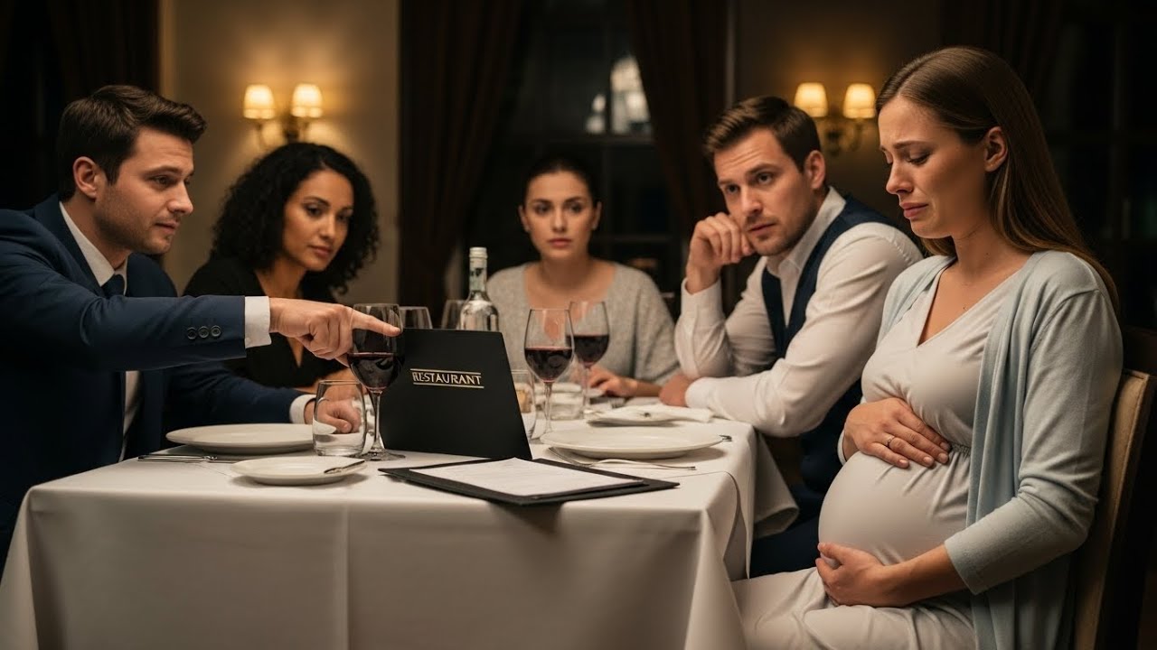 Grávida é Humilhada Pela Família em Restaurante — A Vingança Silenciosa Choca a Todos