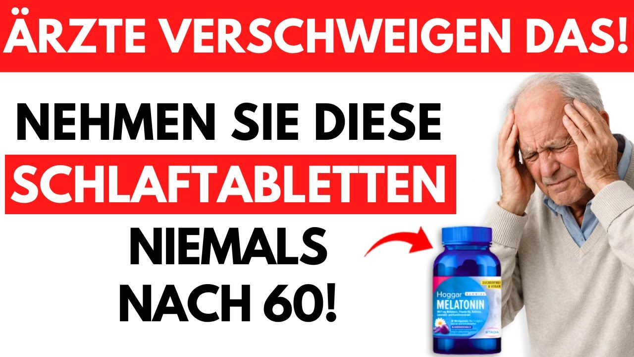 Nach 60 NIEMALS diese 4 Schlaftabletten nehmen – sie erhöhen das DEMENZ-Risiko um 300%!
