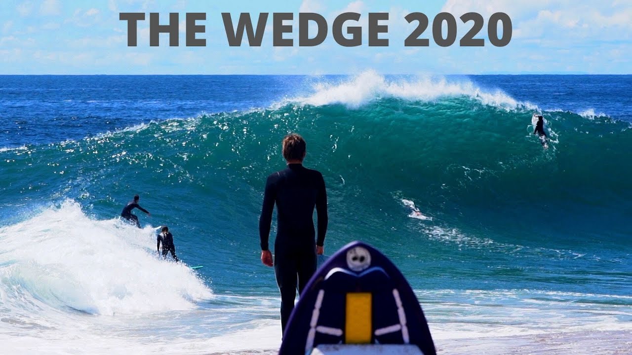 The Wedge | Huge Swell Social Distancing | Edit | 2020 | Newport Beach
