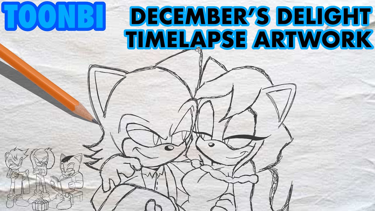DECEMBER'S DELIGHT - Artwork Timelapse (Christmas Special)