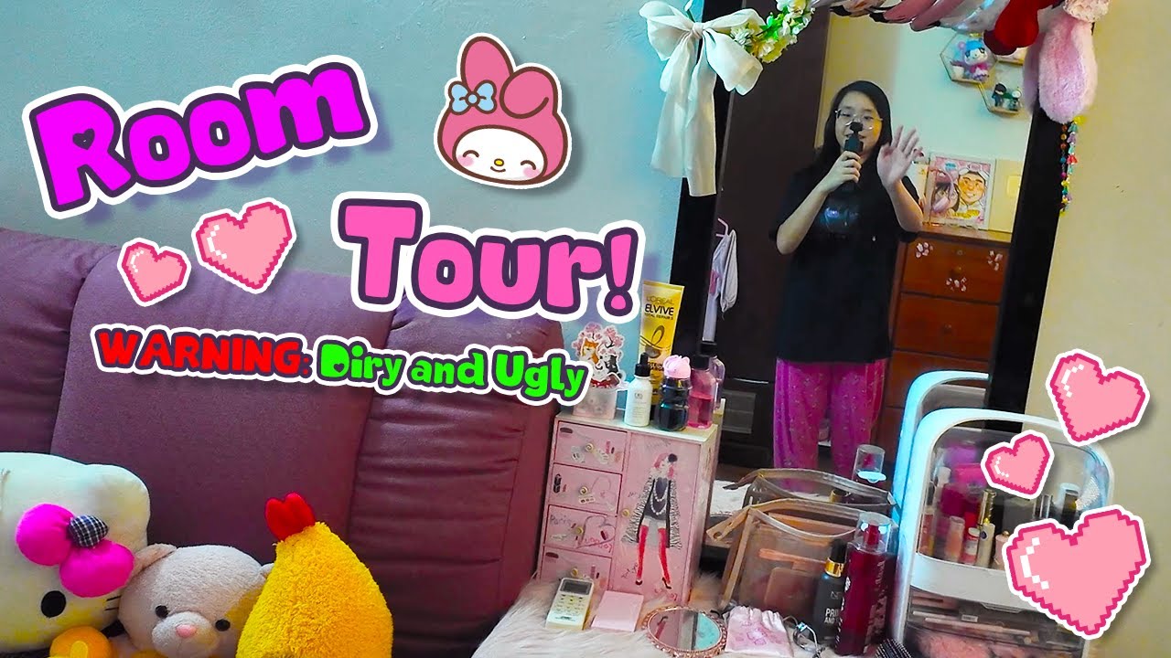 Welcome to My (Ugly) Room! - Room Tour 𓍢ִ໋🌷͙֒  🍓⋆𐙚₊˚⊹♡