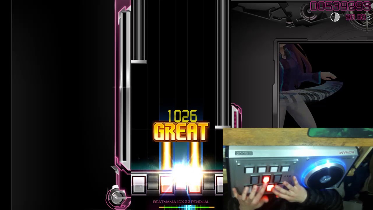 osu!mania with beatmaniaIIDX controller
