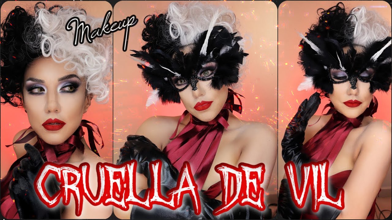 CRUELLA DE VIL maquillaje TIPS  de disfraz | auroramakeup