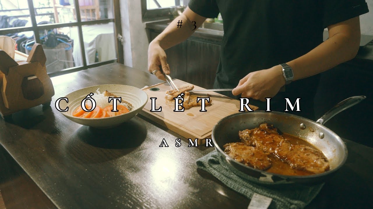 Cốt Lết Rim, Canh Bầu | ASMR Cooking | Culinary Frank