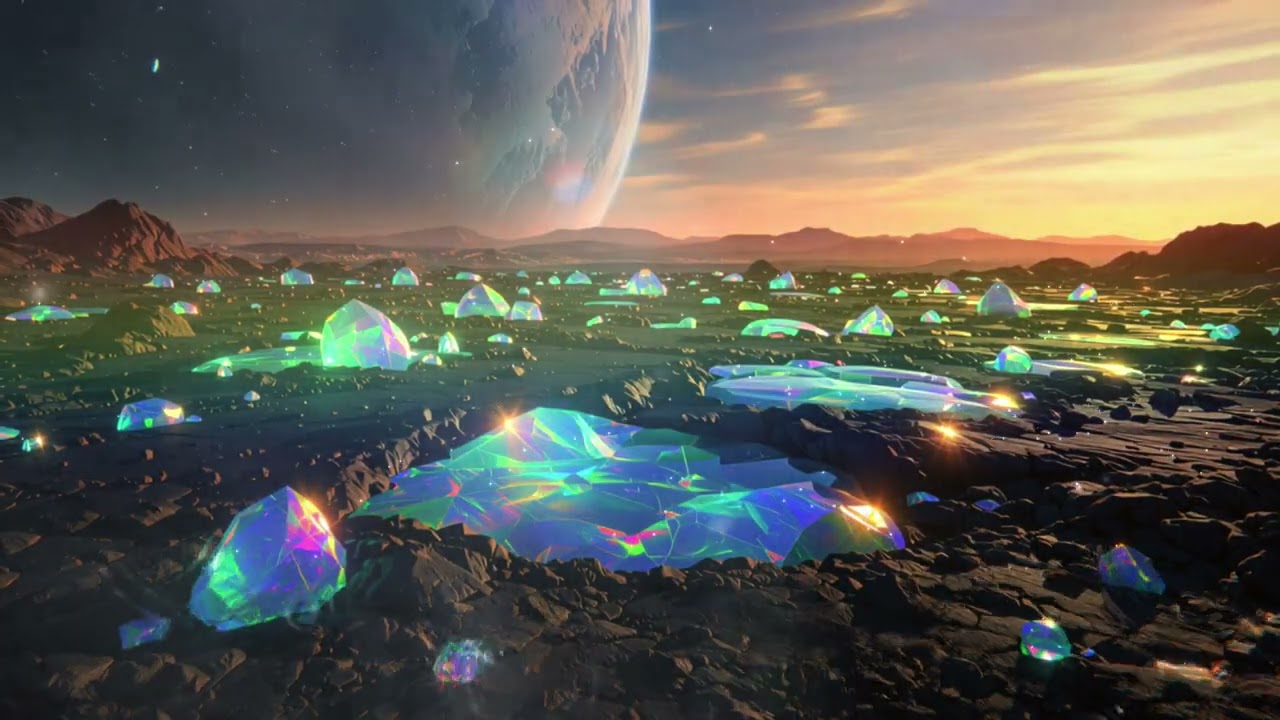 Cosmic Ambience Ep. 16 – Planet of Quiet Jewels | Emotional Space Music for Deep Relaxation