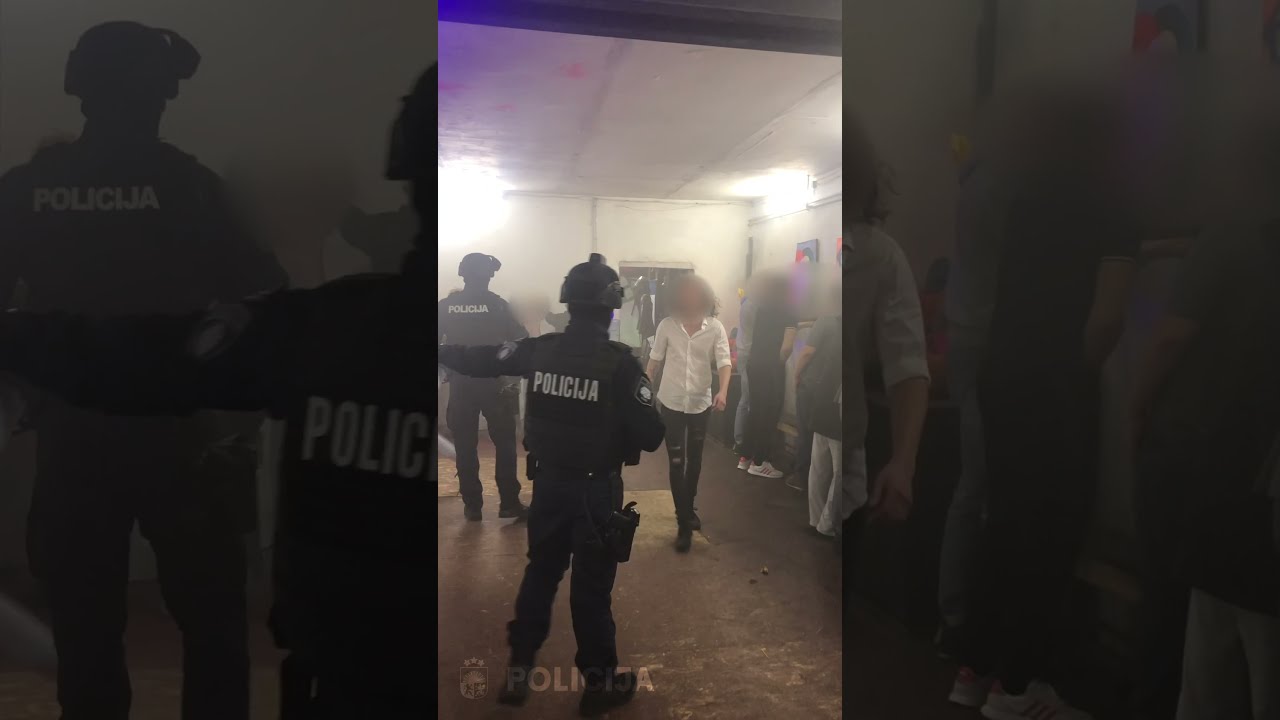 Likumsargi nelūgti ierodas nelegālā reiva ballītē, atsavina narkotikas un aiztur 11 personas