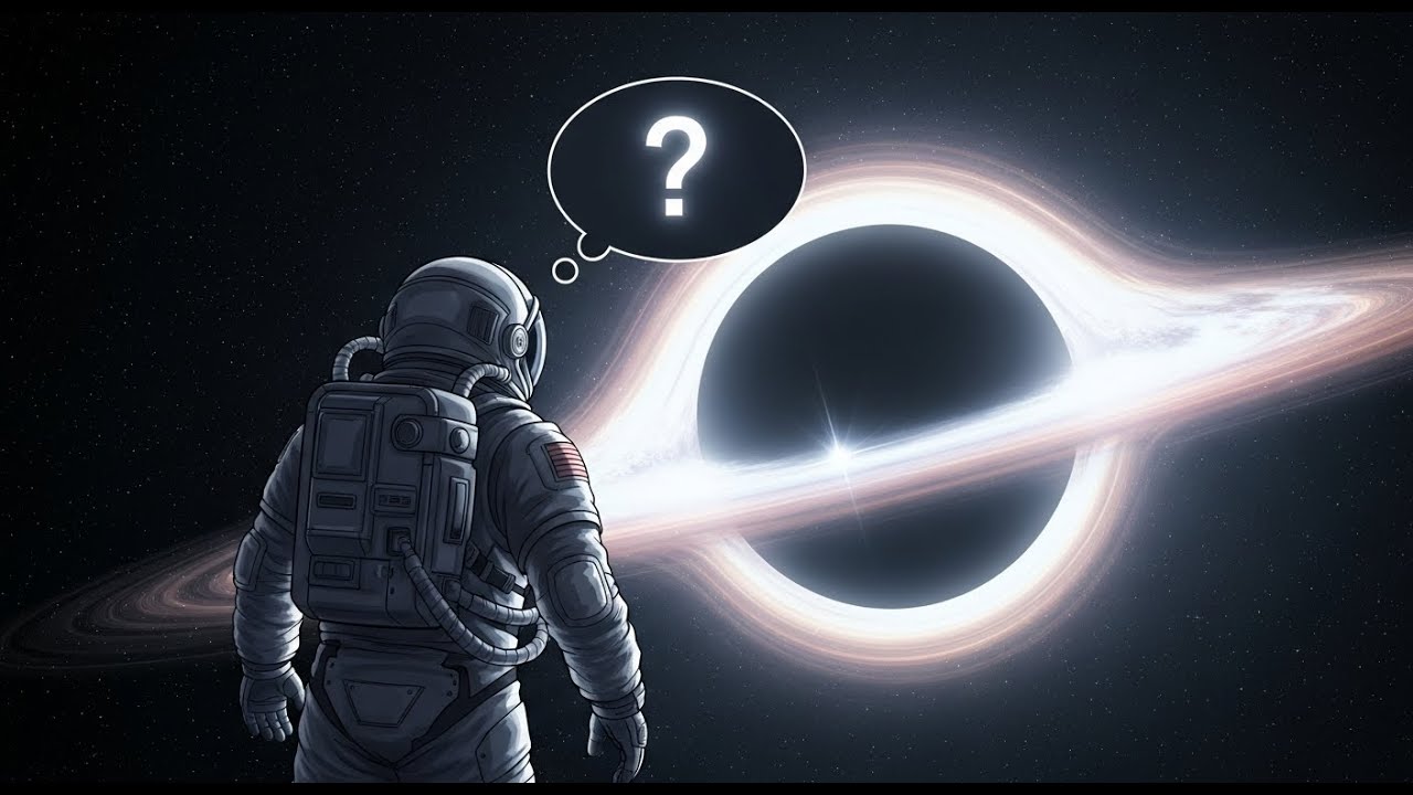 O QUE EXISTE NO CENTRO DE UM BURACO NEGRO!?