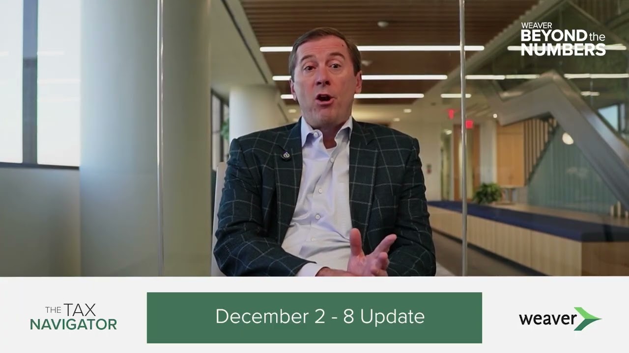 New Legislation and Year-End Reminder