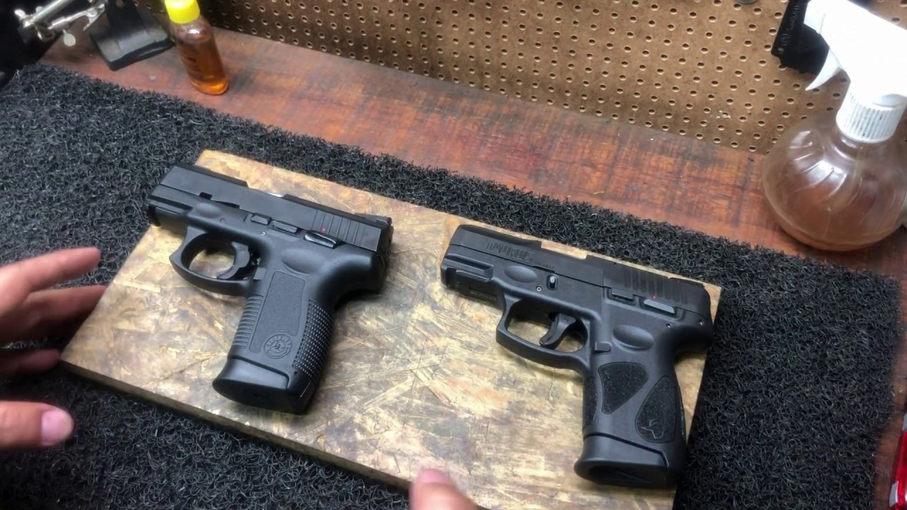 A Taurus G2C é igual a PT 638???