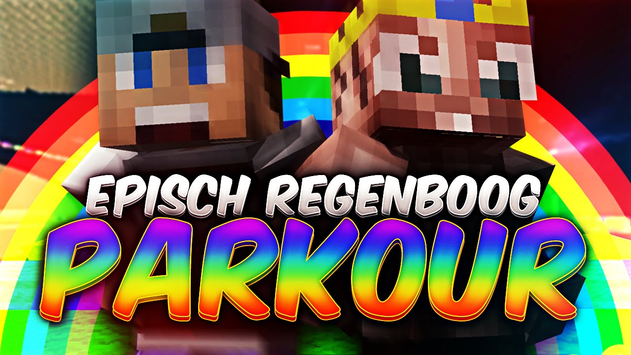 EPISCH REGENBOOG PARKOUR!