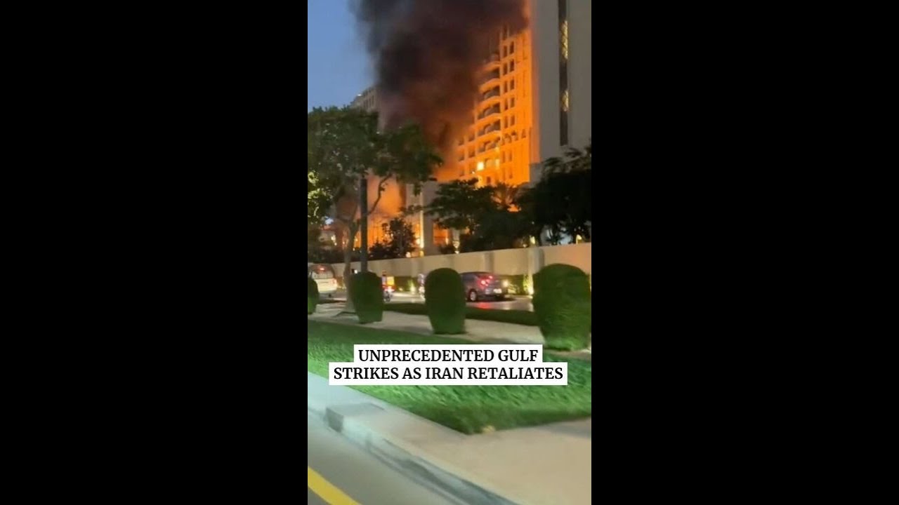 Unprecedented strikes across Gulf as Iran retaliates