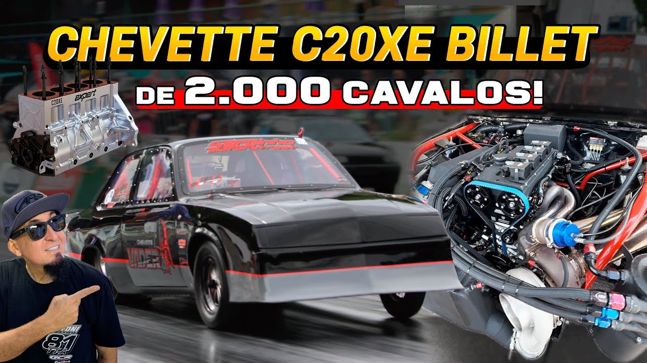 Chevette C20xE billet de 2.000 cavalos!
