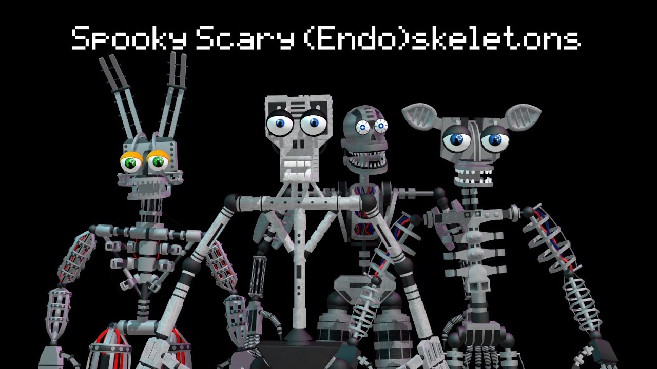 MMD- Spooky Scary (Endo)skeletons