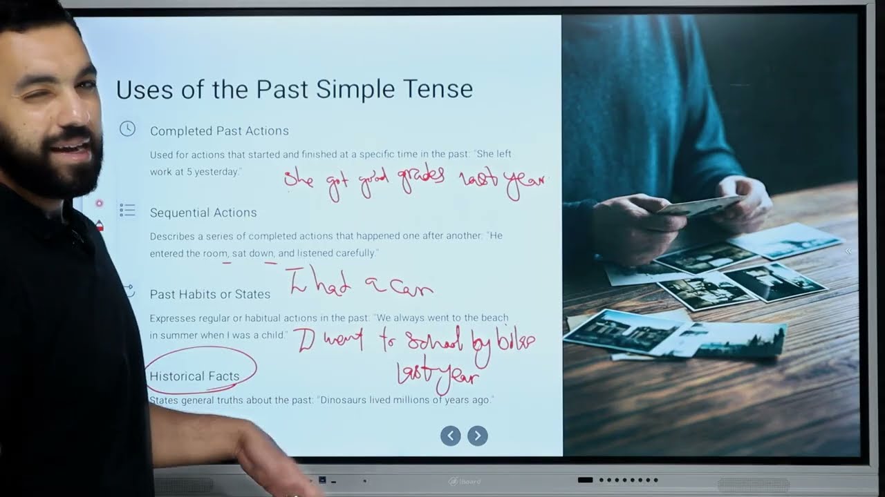 Past simple tense الماضي البسيط